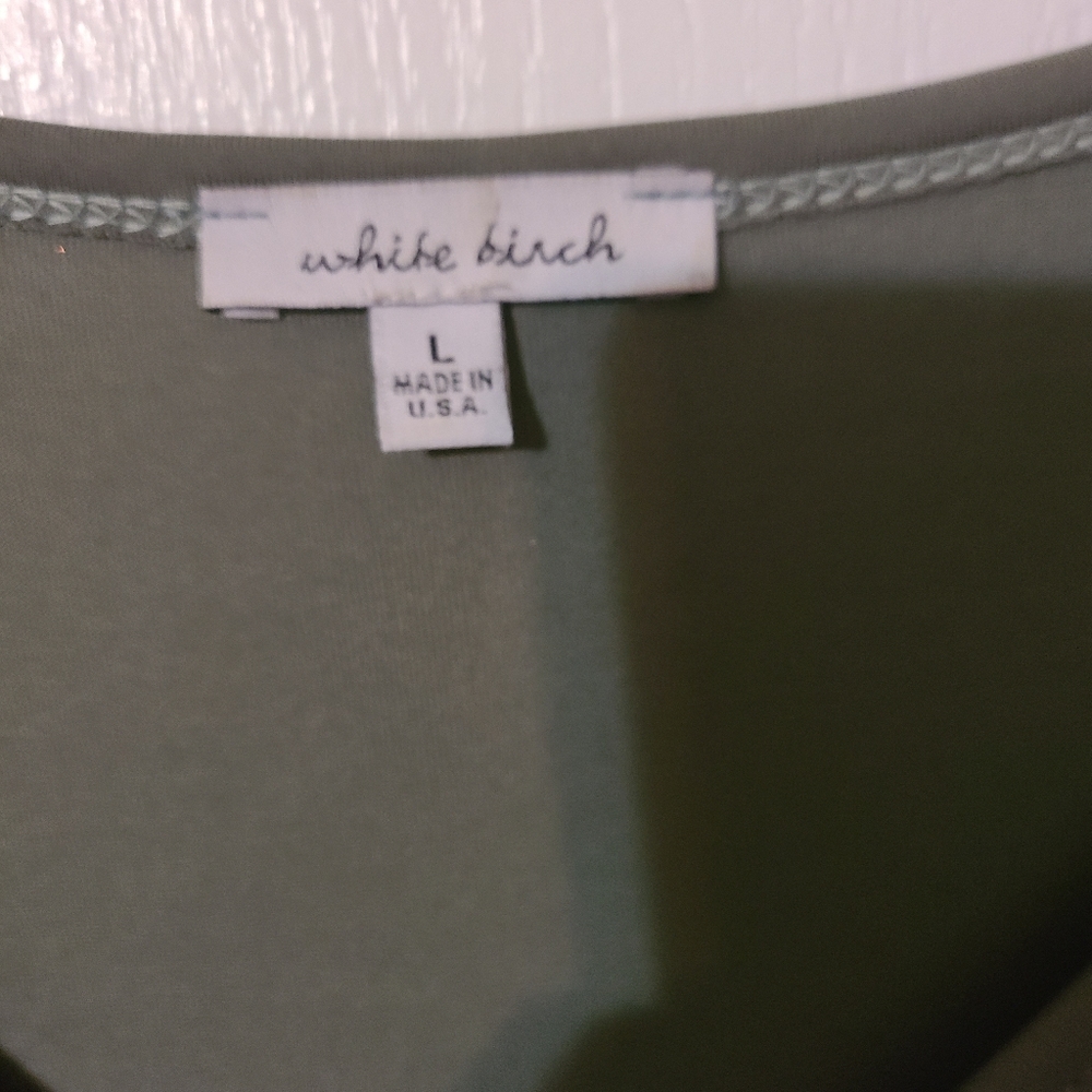 Button down tee with tie - Picture 3 of 4